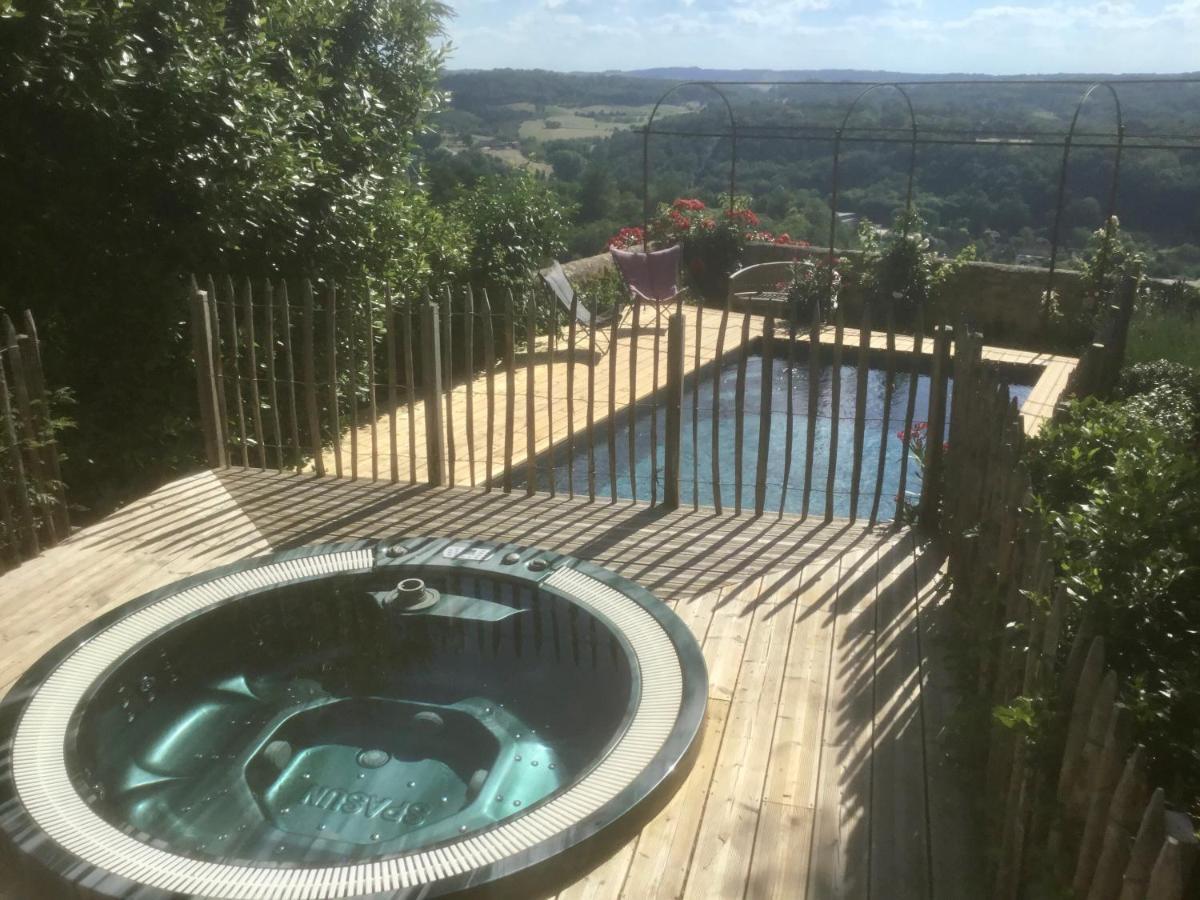 1 Logis A Domme - Piscine & Spa Exteriér fotografie